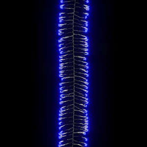 Světelný LED řetěz trs s 1 000 LED diodami modrý 11 m PVC - obrázek 5