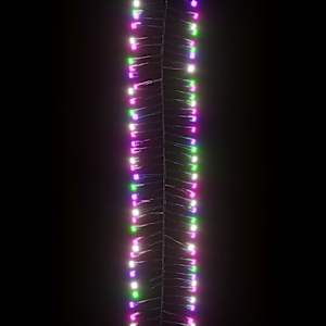Světelný LED řetěz trs s 1 000 LED pastelový barevný 11 m PVC - obrázek 5