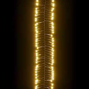 Světelný LED řetěz trs s 2 000 LED diodami teplý bílý 17 m PVC - obrázek 5