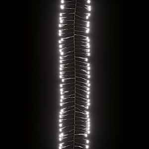 Světelný LED řetěz trs s 2000 LED diodami studený bílý 17 m PVC - obrázek 5