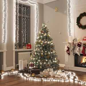 LED veriga z 2000 LED lučkami hladno bela 17 m PVC