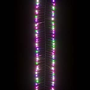 Světelný LED řetěz trs se 3 000 LED pastelový barevný 23 m PVC - obrázek 5