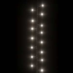 Kompaktní LED řetěz se 3 000 LED diodami studený bílý 65 m PVC - obrázek 5