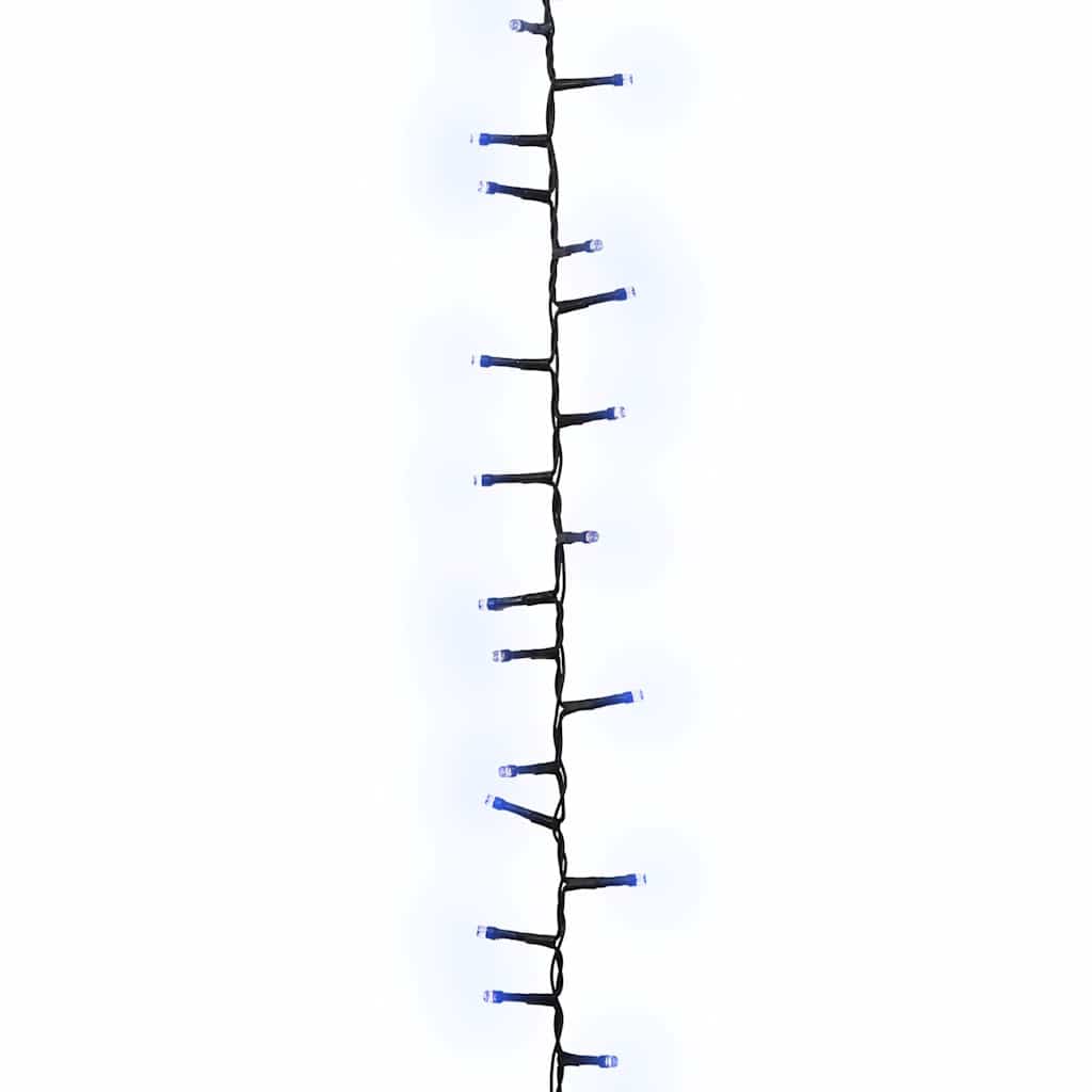 vidaXL Lichtslinger compact met 3000 LED's blauw 65 m PVC, foto 4