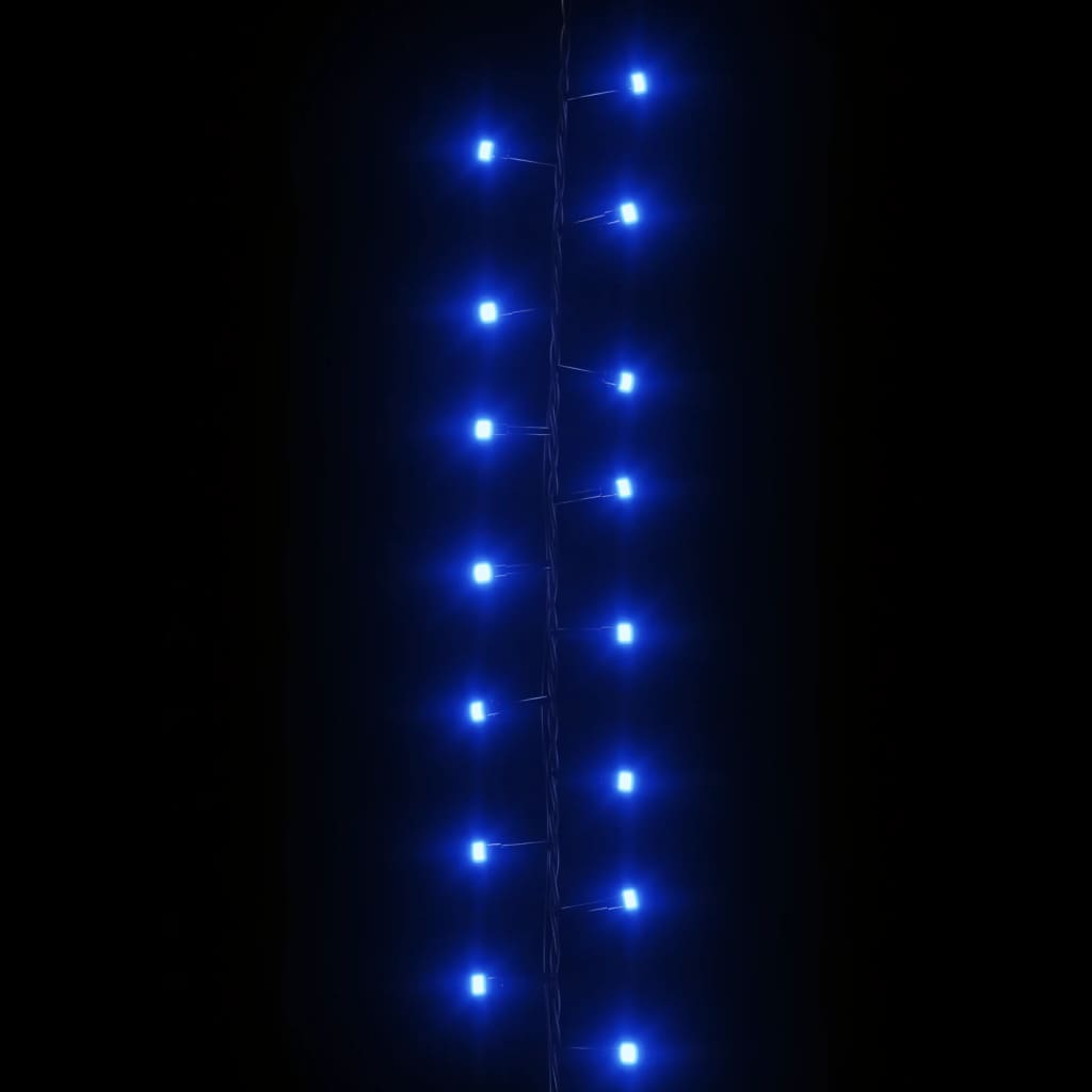 3000 LED'er 65 m PVC blåt lys -