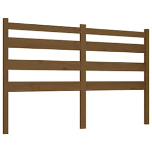 Čelo postele medově hnědé 166 x 4 x 100 cm masivní borovice - obrázek 2