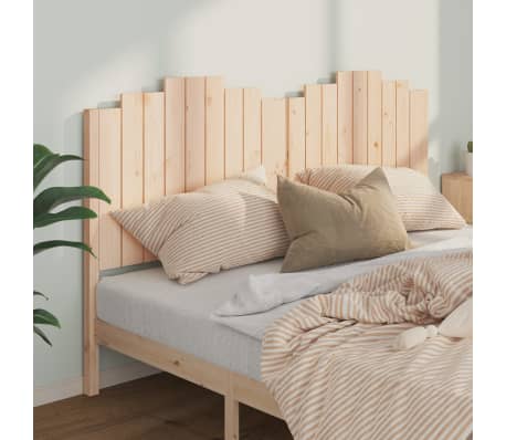 vidaXL gultas galvgalis, 186x4x110 cm, priedes masīvkoks
