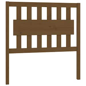 Čelo postele medově hnědé 95,5 x 4 x 100 cm masivní borovice - obrázek 2