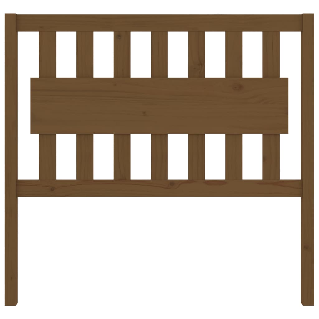 Thumbnail - vidaXL Bett-Kopfteil Honigbraun 105,5x4x100 cm Massivholz Kiefer