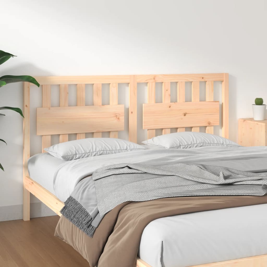 vidaXL Bett-Kopfteil 165,5x4x100 cm Massivholz Kiefer