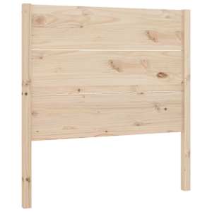 Čelo postele 81 x 4 x 100 cm masivní borovice - obrázek 2
