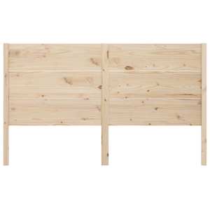 vidaXL Testiera per Letto 126x4x100 cm in Legno Massello di Pino