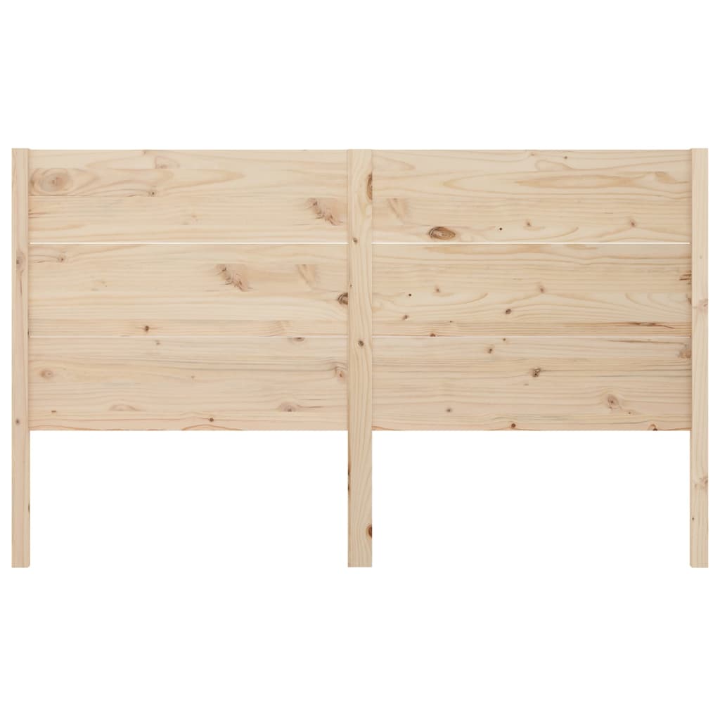vidaXL Hoofdbord 206x4x100 cm massief grenenhout afbeelding