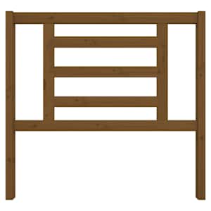 vidaXL Tăblie de pat, maro miere, 106x4x100 cm, lemn masiv de pin