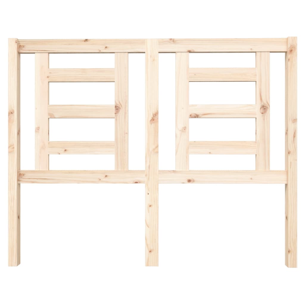 vidaXL Hoofdbord 126x4x100 cm massief grenenhout afbeelding