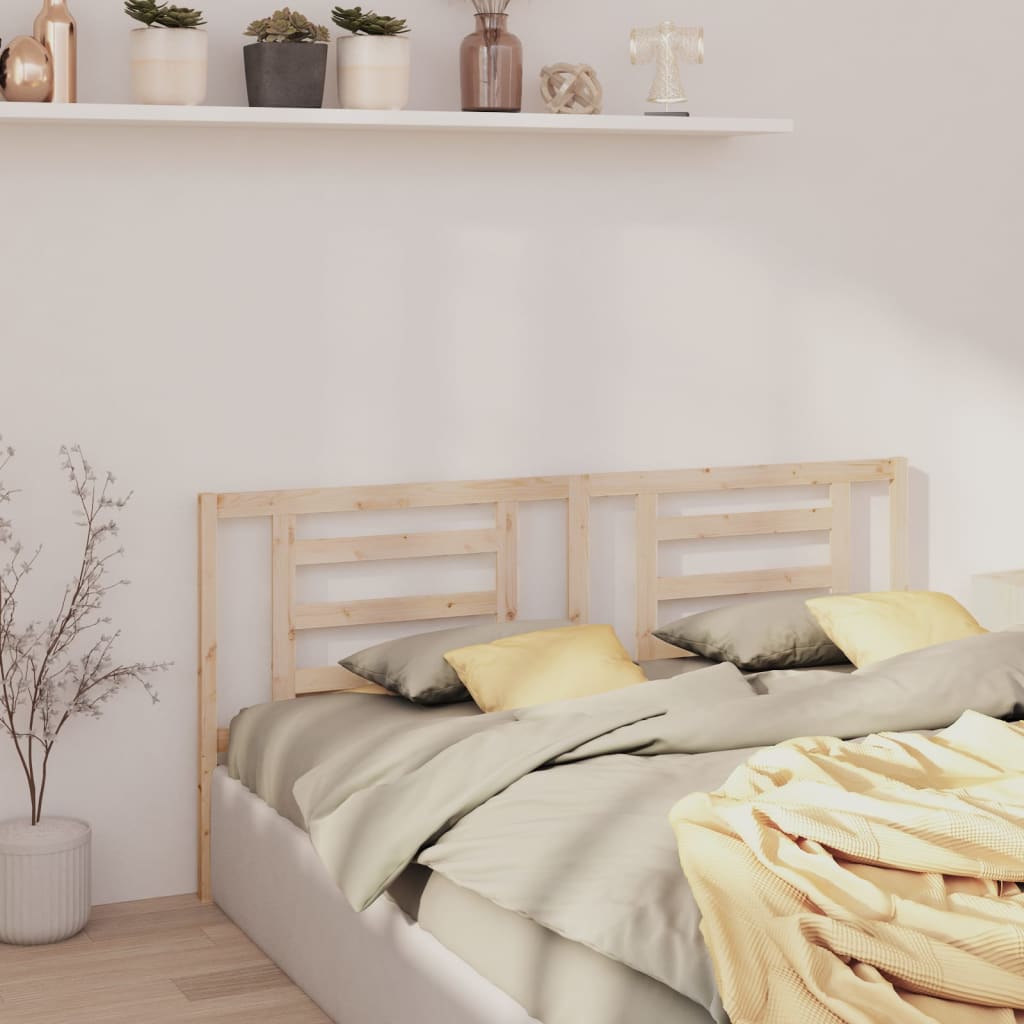 vidaXL Wezg�owie ��ka, 206x4x100 cm, lite drewno sosnowe