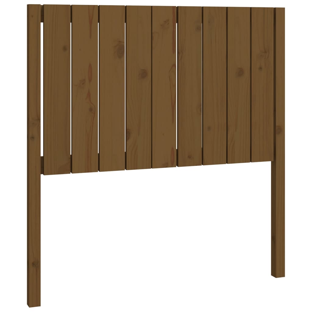 vidaXL Čelo postele medově hnědé 95,5 x 4 x 100 cm masivní borovice