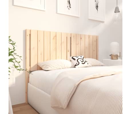 vidaXL Tăblie de pat, 140,5x4x100 cm, lemn masiv de pin