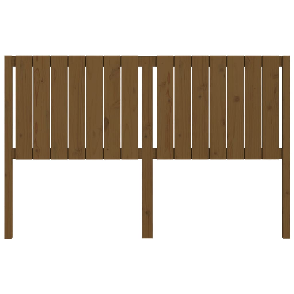 

vidaXL Hoofdbord 165,5x4x100 cm massief grenenhout honingbruin