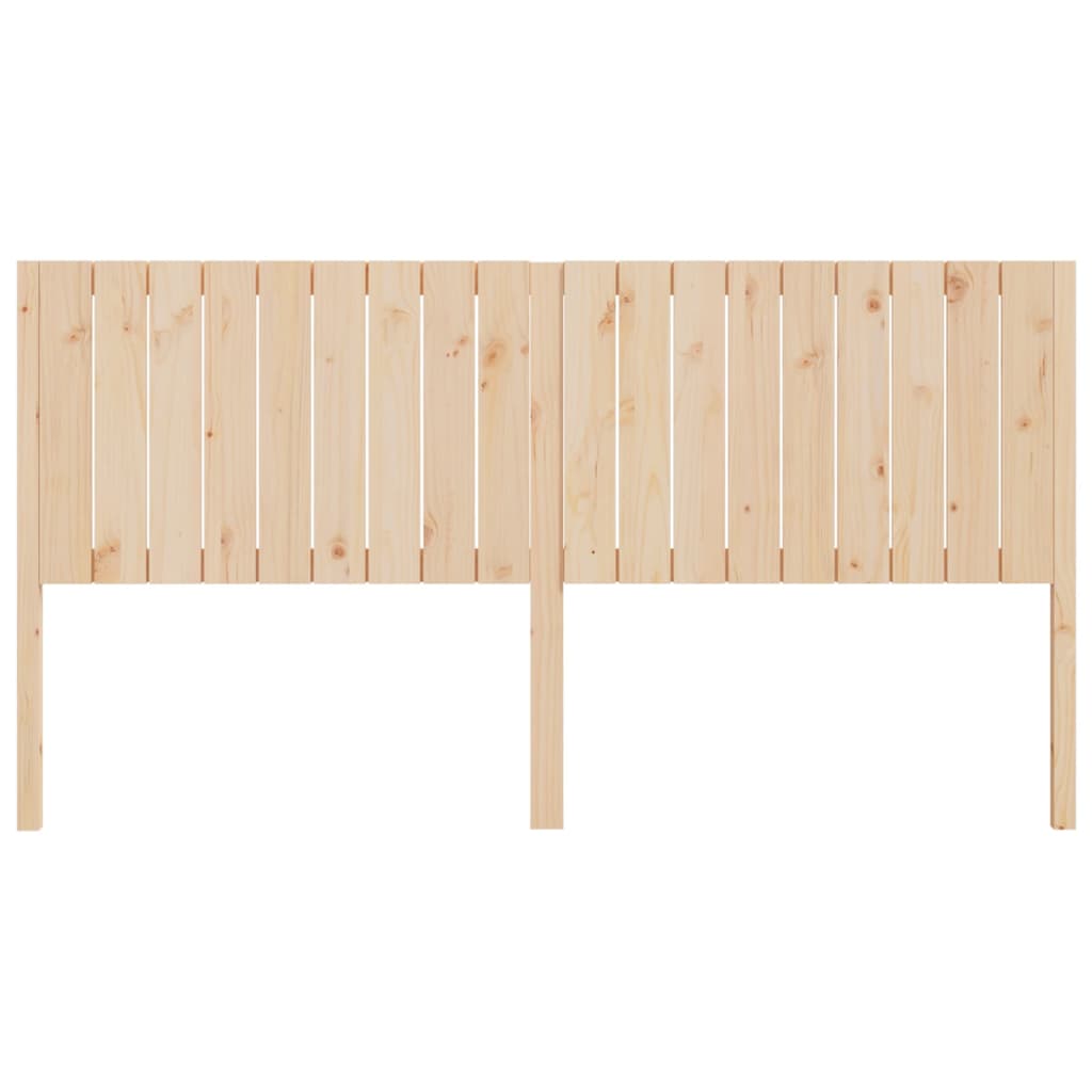 vidaXL Hoofdbord 185,5x4x100 cm massief grenenhout afbeelding