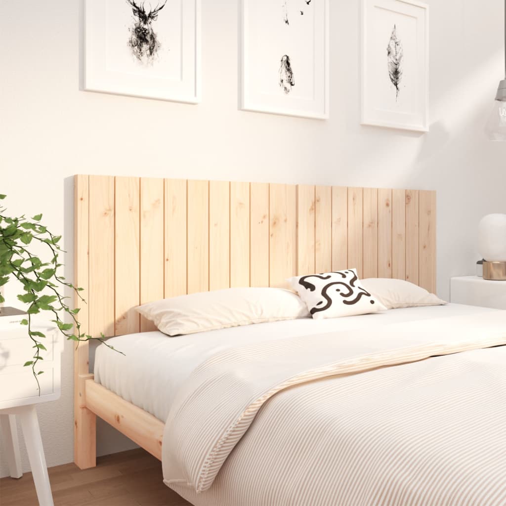 vidaXL Wezgowie ka, 185,5x4x100 cm, lite drewno sosnowe
