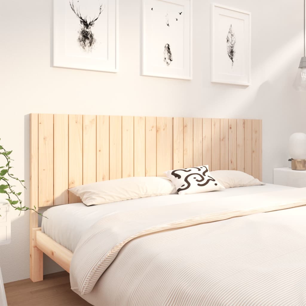 vidaXL Wezg�owie ��ka, 205,5x4x100 cm, lite drewno sosnowe