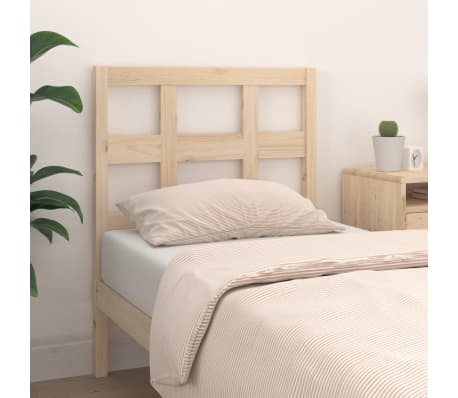 vidaXL t&ouml;m&ouml;r fenyőfa &aacute;gyfejt&aacute;mla 80,5x4x100 cm