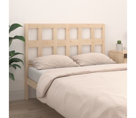 vidaXL Kopfteil 140,5x4x100 cm Massivholz Kiefer