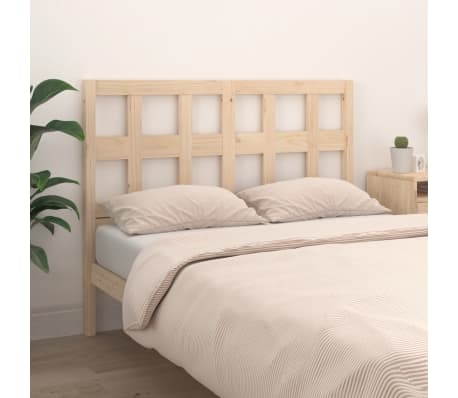 vidaXL T&ecirc;te de lit 185,5x4x100 cm Bois massif de pin