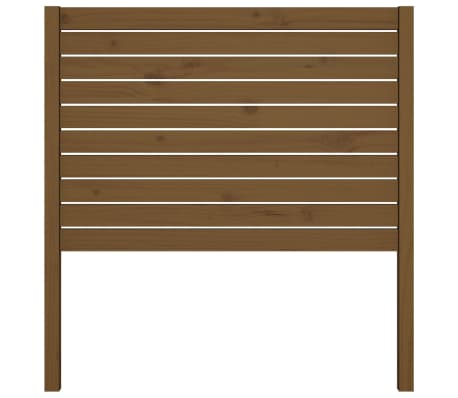 vidaXL m&eacute;zbarna t&ouml;m&ouml;r fenyőfa &aacute;gy fejt&aacute;mla 81 x 4 x 100 cm