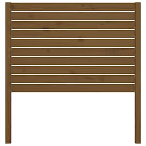 Čelo postele medově hnědé 106 x 4 x 100 cm masivní borovice - obrázek 3