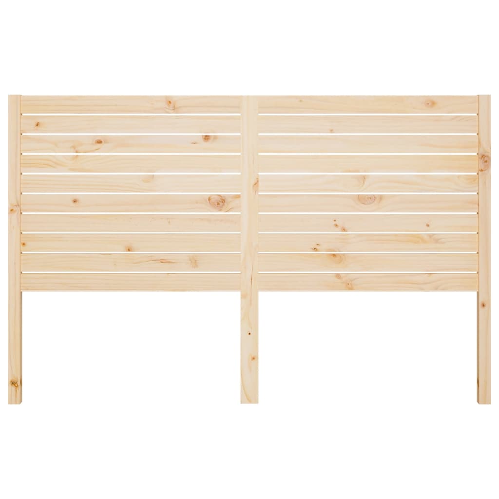 

vidaXL Hoofdbord 141x4x100 cm massief grenenhout