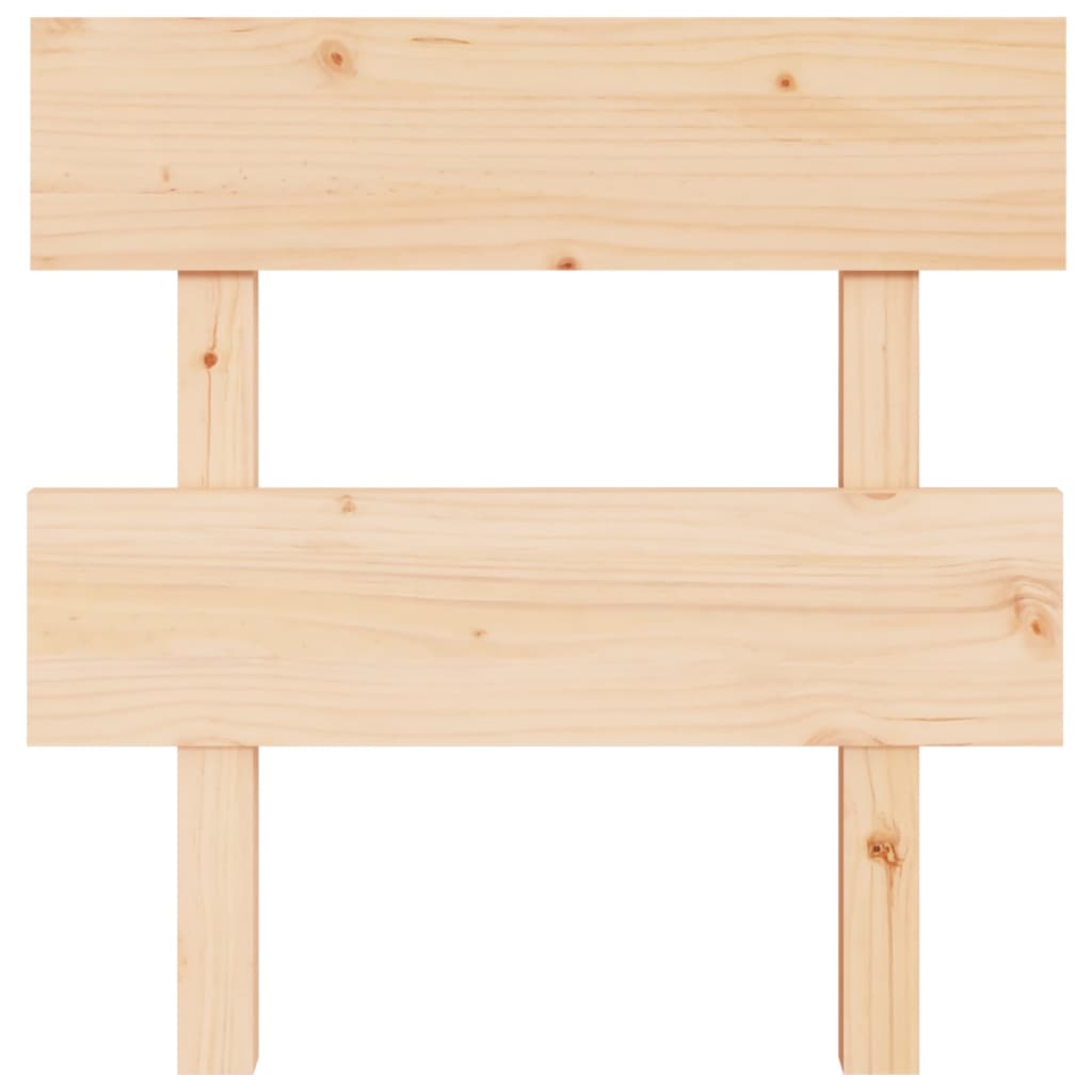 

vidaXL Hoofdbord 103,5x3x81 cm massief grenenhout