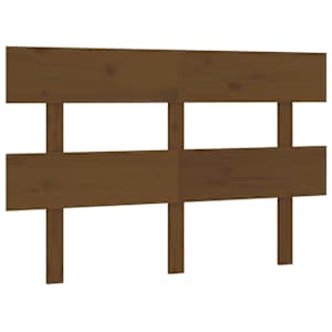 Čelo postele medově hnědé 138 x 3 x 81 cm masivní borovice - obrázek 2