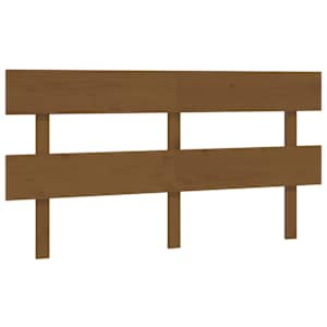 Čelo postele medově hnědé 154 x 3 x 81 cm masivní borovice - obrázek 2