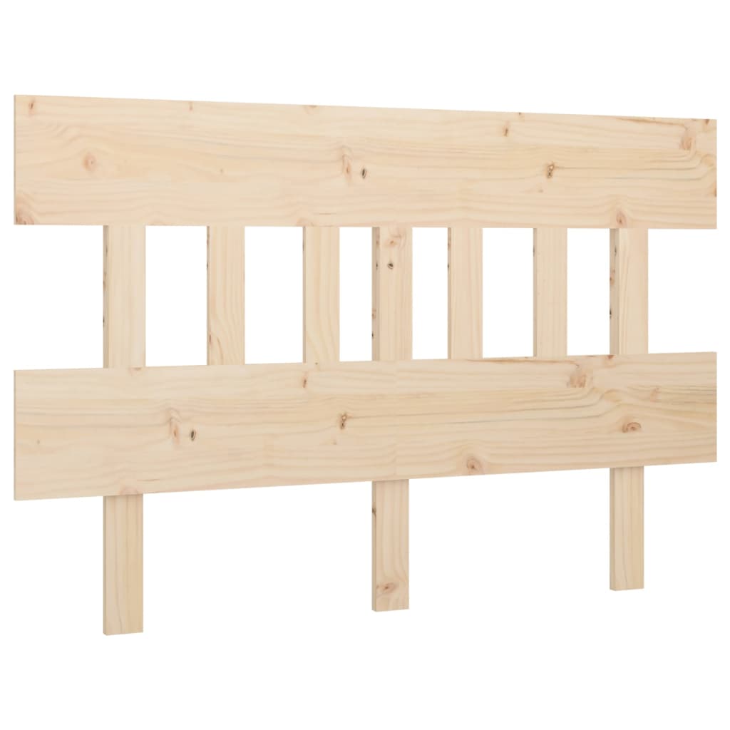 vidaXL Čelo postele 138,5 x 3 x 81 cm masivní borovice