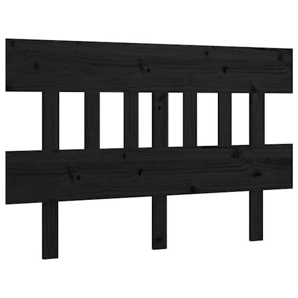 vidaXL voodipeats, must, 138,5x3x81 cm, m&auml;nnipuit