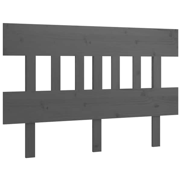 vidaXL voodipeats, hall, 163,5x3x81 cm, m&auml;nnipuit