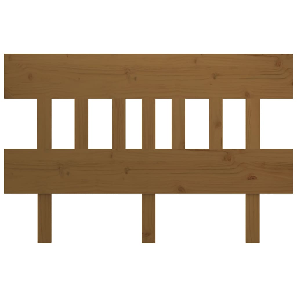

vidaXL Hoofdbord 183,5x3x81 cm massief grenenhout honingbruin