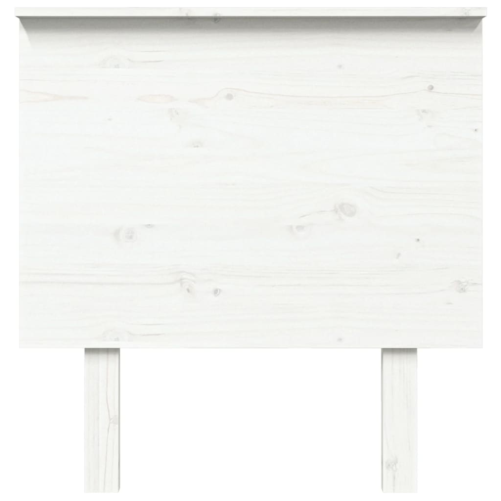 

vidaXL Hoofdbord 79x6x82,5 cm massief grenenhout wit