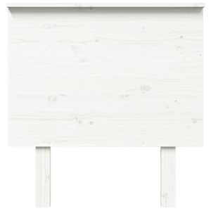 vidaXL Čelo postele b&iacute;l&eacute; 79 x 6 x 82,5 cm masivn&iacute; borovice