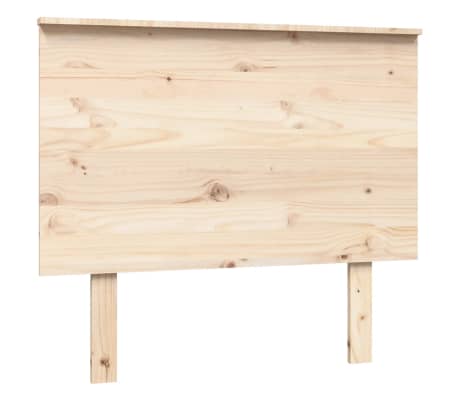vidaXL Bed Headboard 94x6x82.5 cm Solid Wood Pine