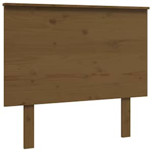 Čelo postele medově hnědé 94 x 6 x 82,5 cm masivní borovice - obrázek 2