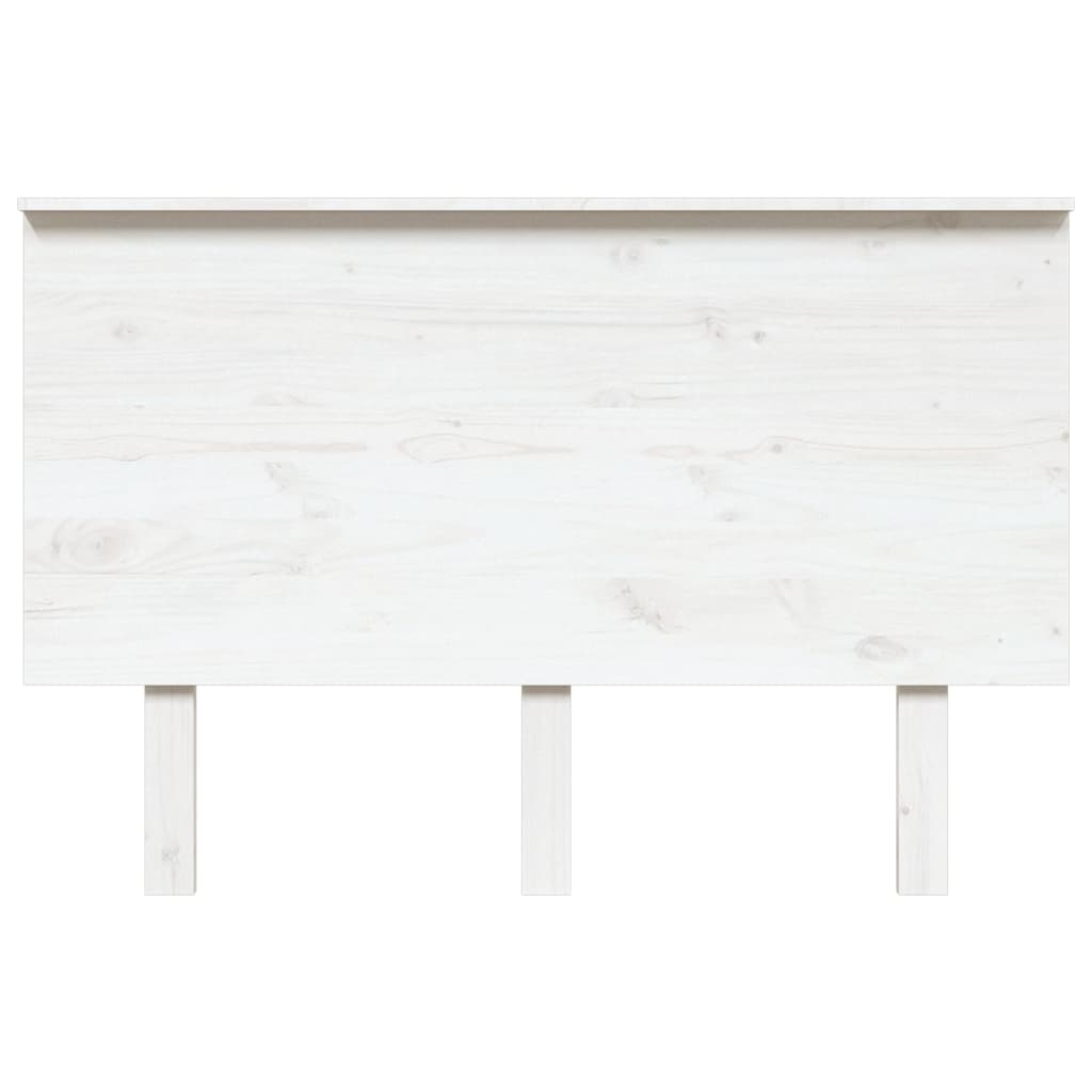 

vidaXL Hoofdbord 124x6x82,5 cm massief grenenhout wit