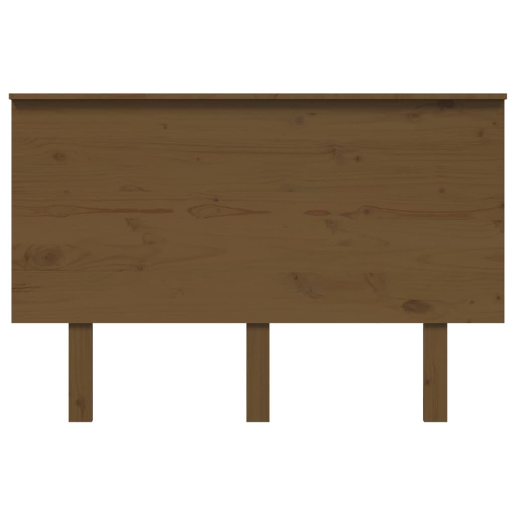 

vidaXL Hoofdbord 124x6x82,5 cm massief grenenhout honingbruin