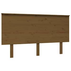 Čelo postele medově hnědé 139 x 6 x 82,5 cm masivní borovice - obrázek 2
