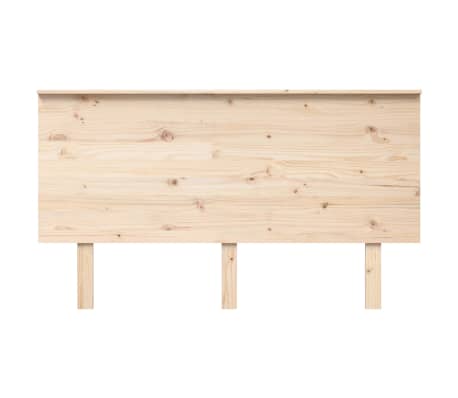 vidaXL Bett-Kopfteil 144x6x82,5 Massivholz Kiefer