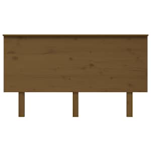 vidaXL Hoofdbord 144x6x82,5 cm massief grenenhout honingbruin