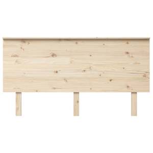 Čelo postele 154 x 6 x 82,5 cm masivní borovice - obrázek 3