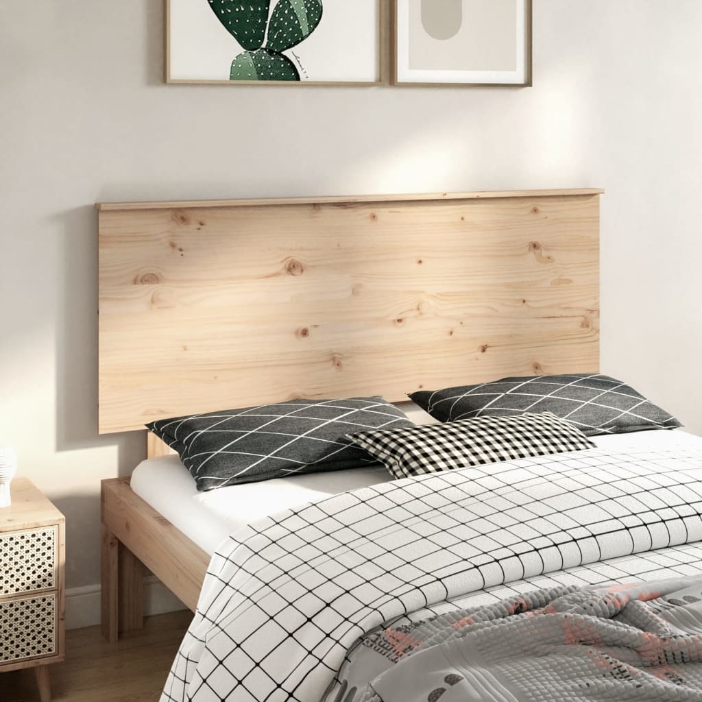Čelo postele 154 x 6 x 82,5 cm masivní borovice